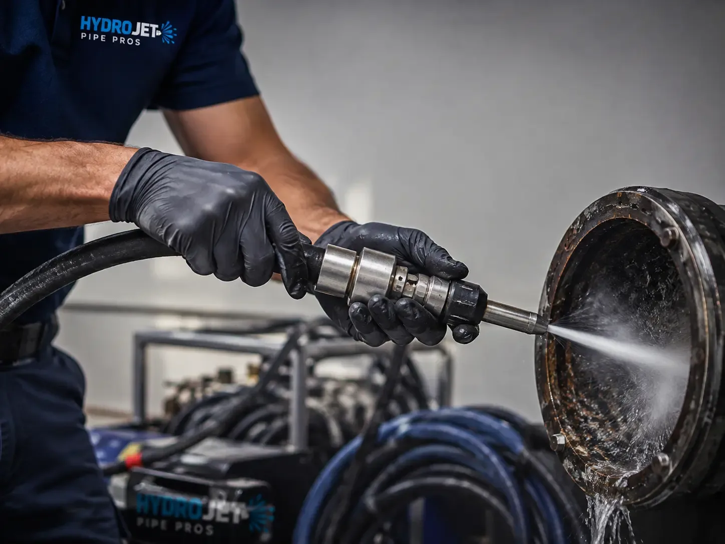 Hydro Jet Pipe Descaling in Redwood City, CA